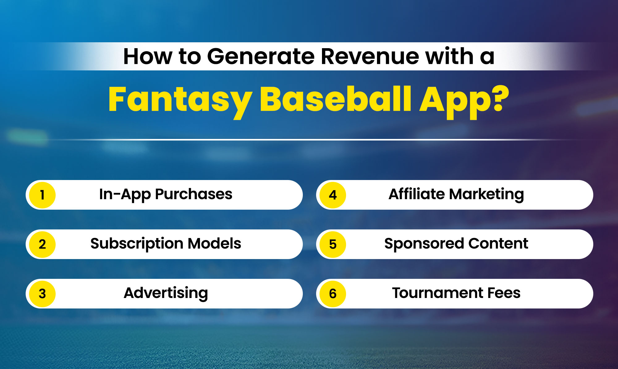 Fantasy Baseball App 