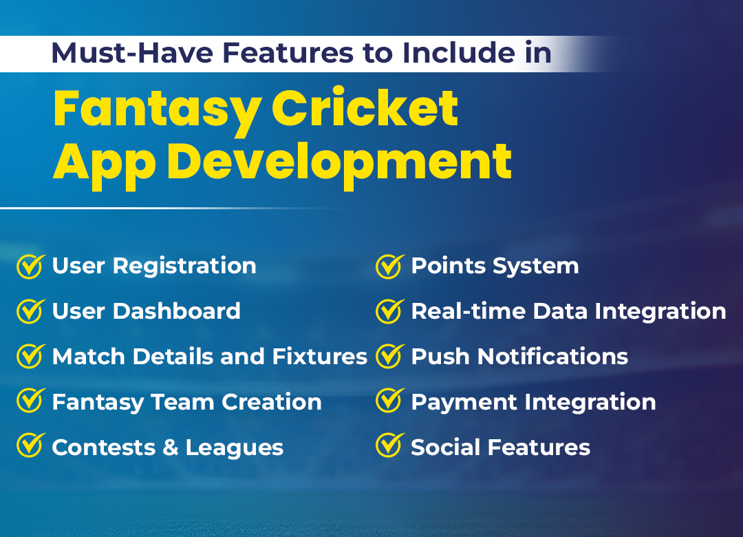 Fantasy Cricket App Development