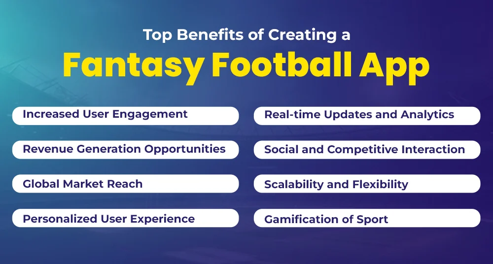 The Advantages of Fantasy Football App Development