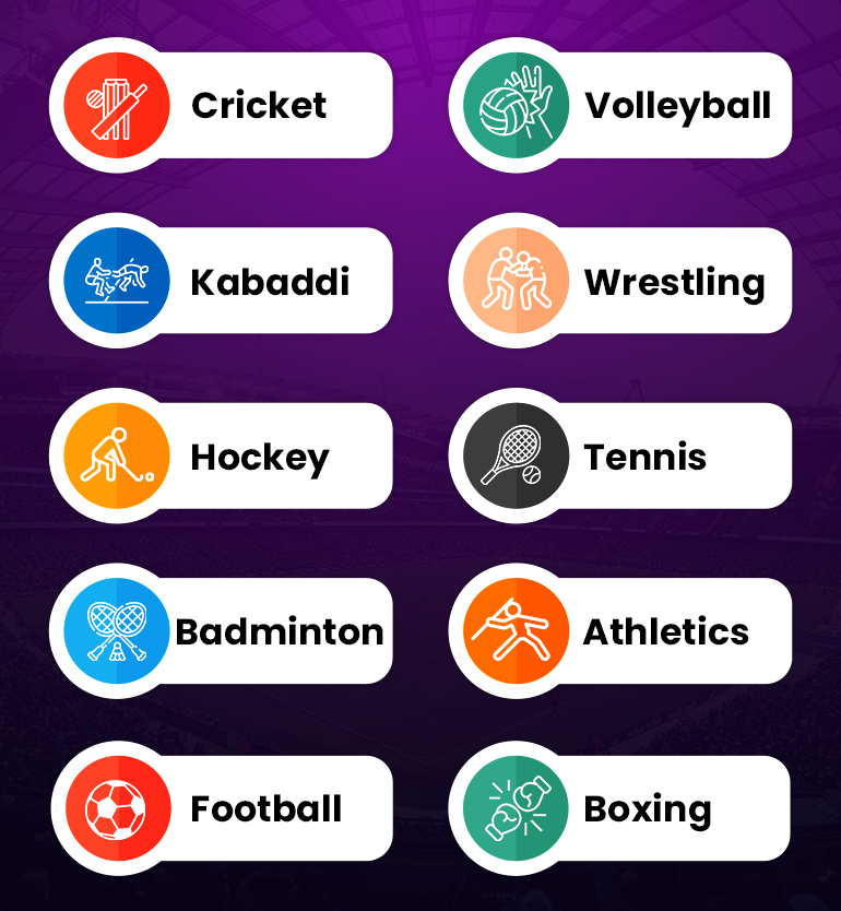 Most Popular Sports Played in India