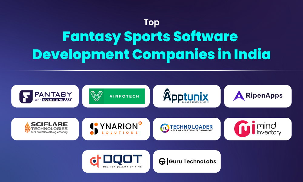 Fantasy Sports Software Development Companies in India