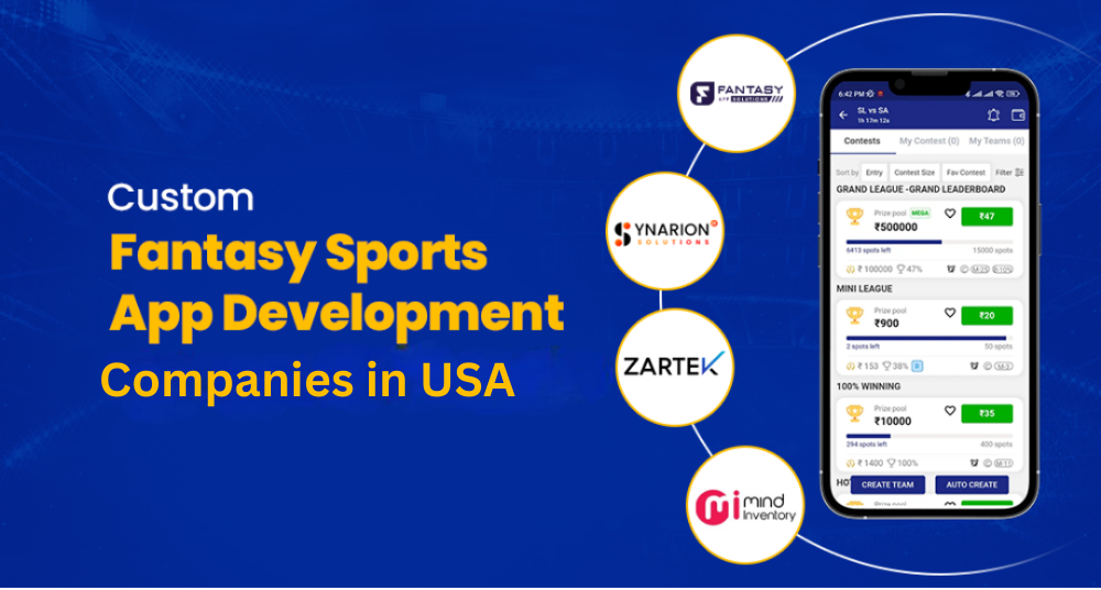 10 Best Custom Fantasy Sports App Development Companies in USA