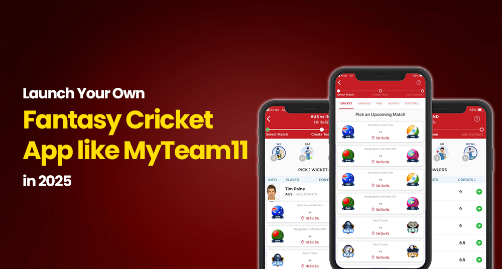 Fantasy Cricket App like MyTeam11