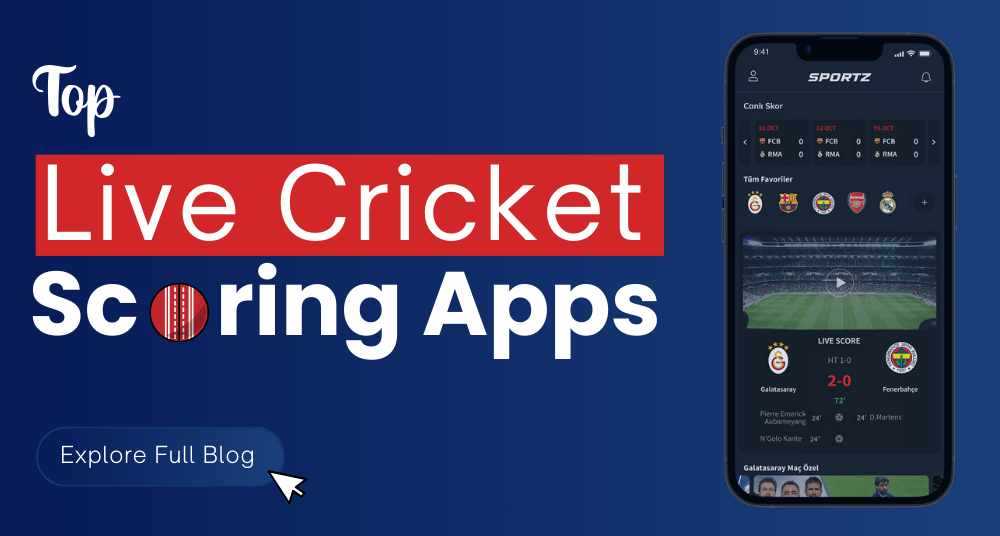 Live Cricket Scoring Apps