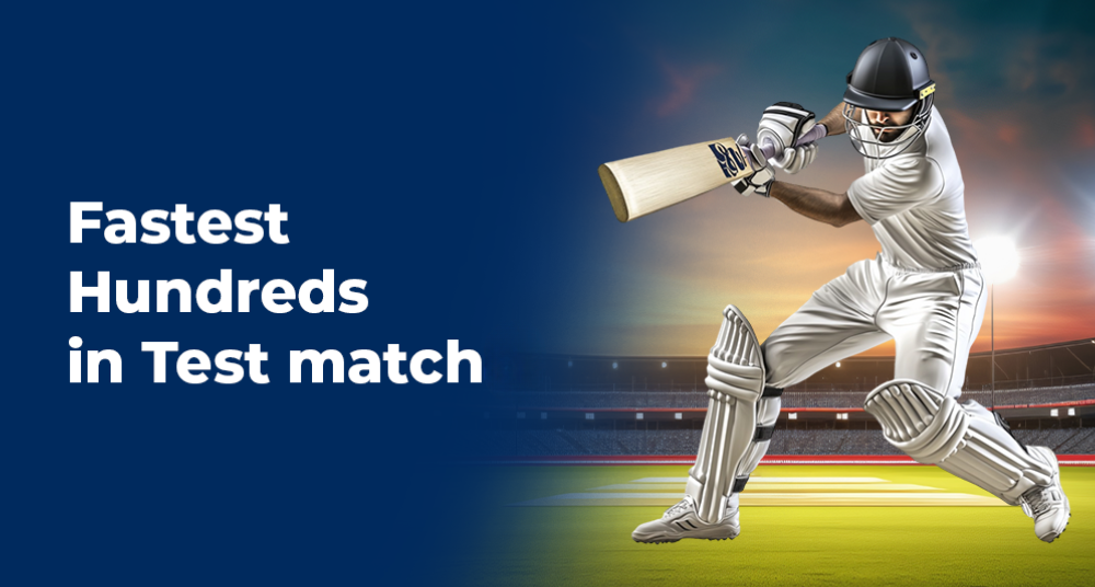 Top 50 + Fastest Hundred in Test Cricket History (2025 Complete List)