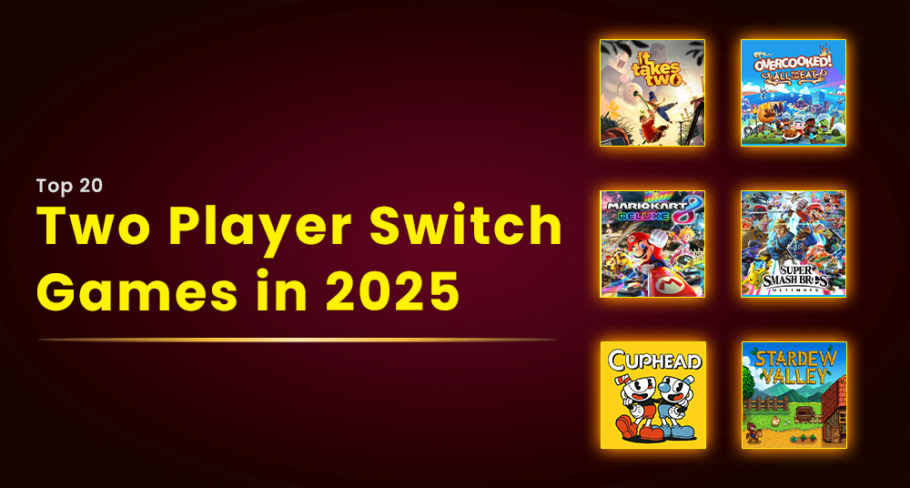 Best Two Player Switch Games to Play With a Friend