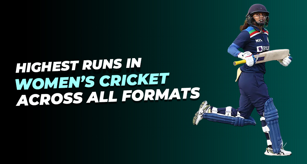 Most Runs in Women’s Cricket Across All Formats