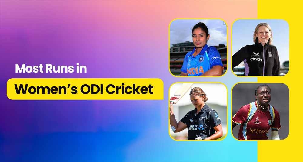 Most Runs in Women’s ODI Cricket
