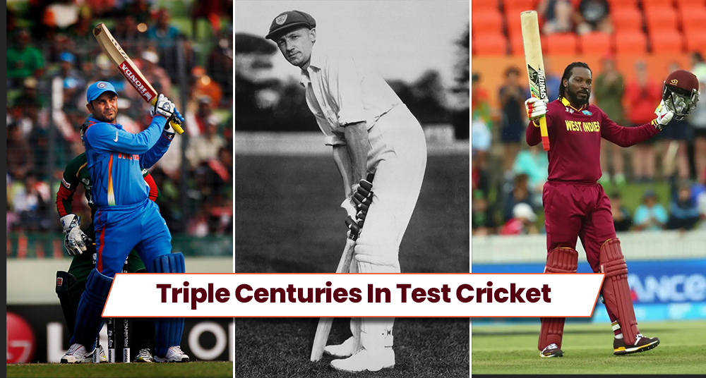 Most Triple Centuries in Test Cricke