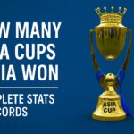 India's Asia Cup Triumphs