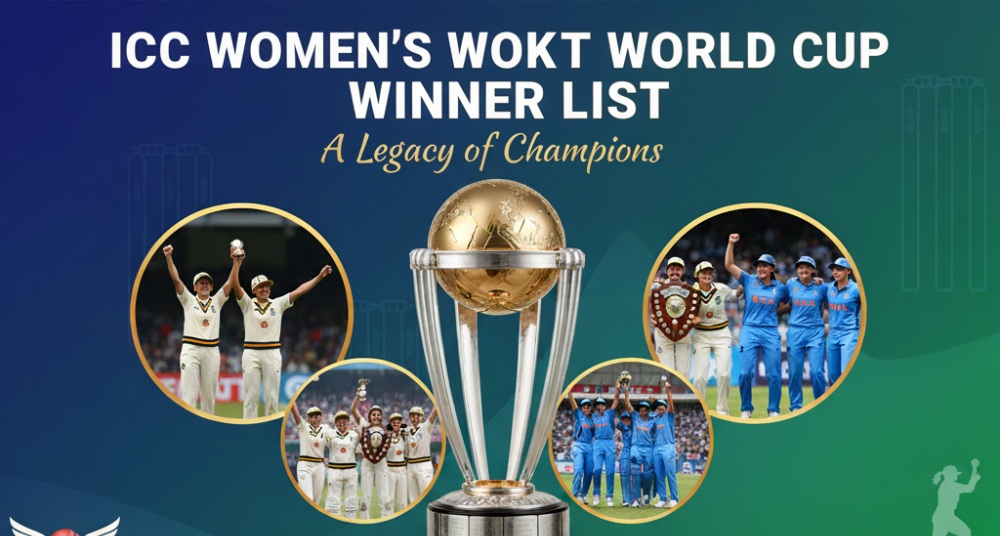 Women’s Cricket World Cup Winners List: From 1973 to 2025