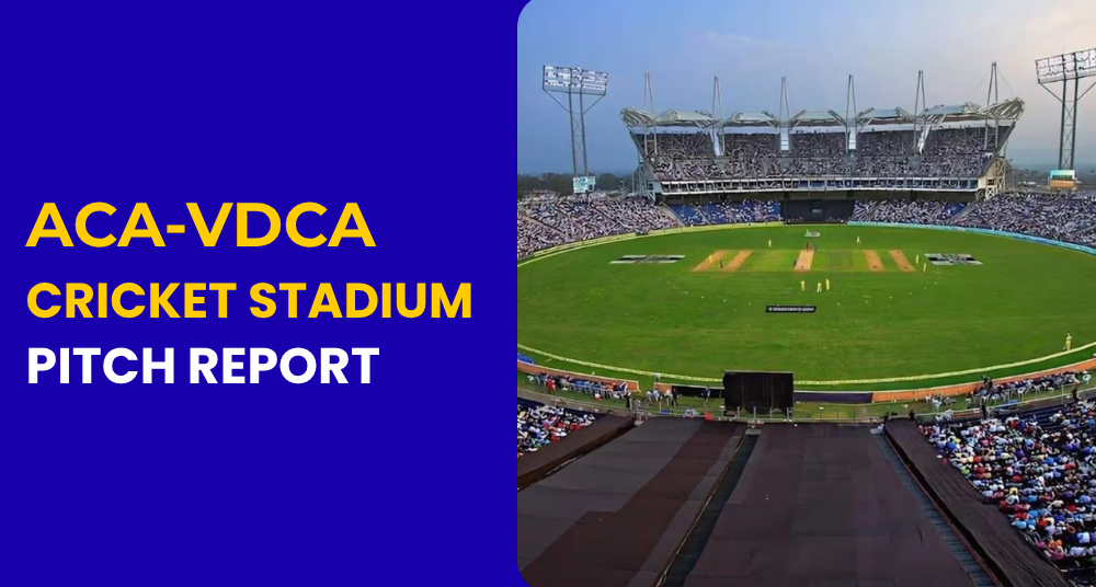 ACA-VDCA Cricket Stadium Pitch Report