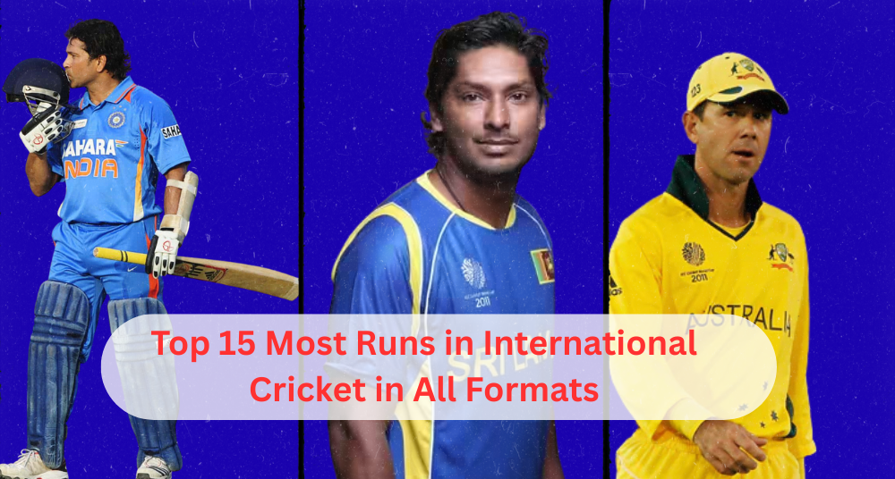 most runs in international cricket in all formats