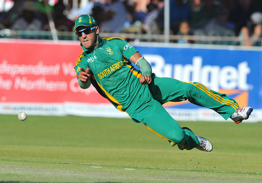Faf du Plessis feilding
