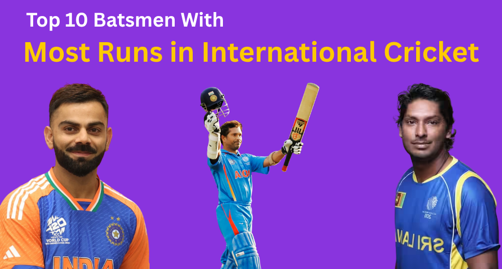 Most Runs in International Cricket in All Formats