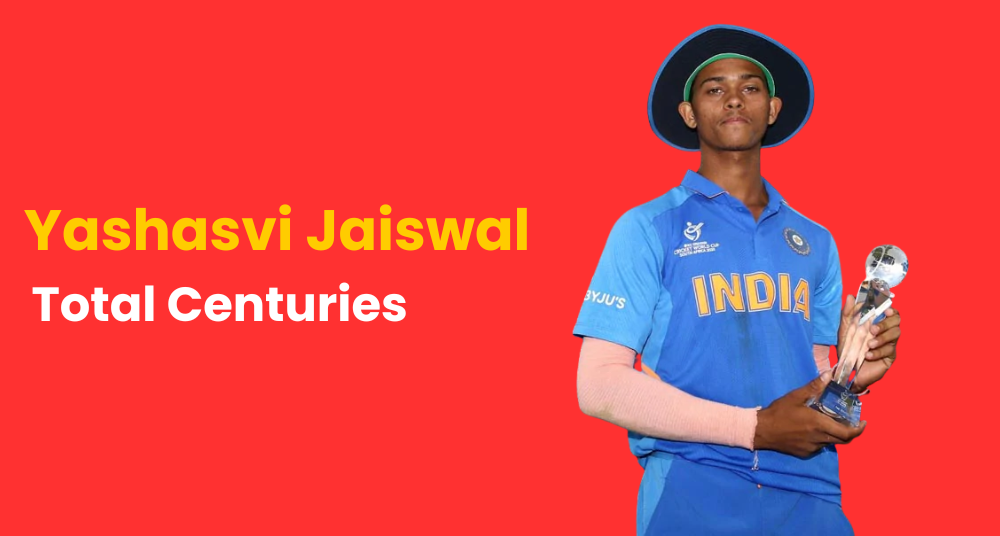 Yashasvi Jaiswal Total Centuries