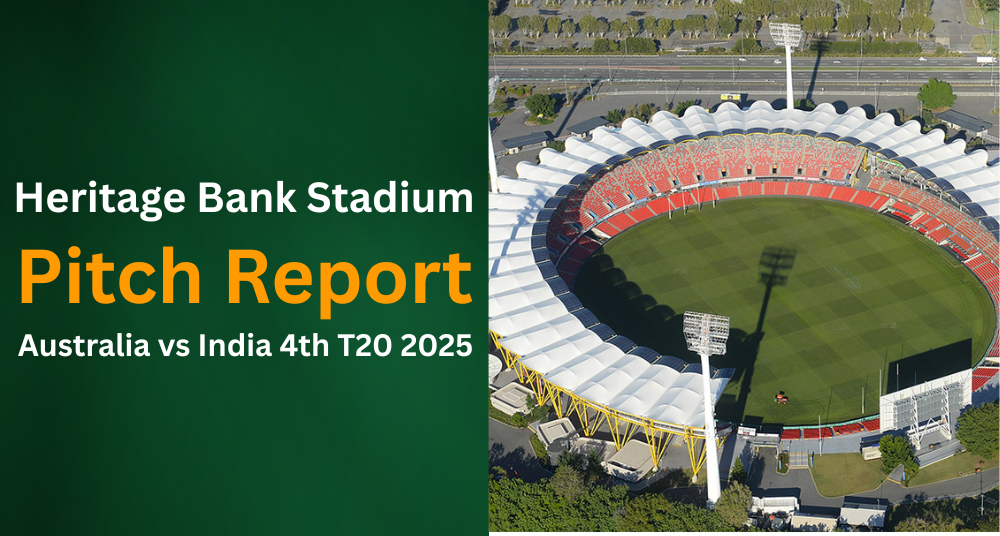 Heritage Bank Stadium Pitch Report: Australia vs India 4th T20