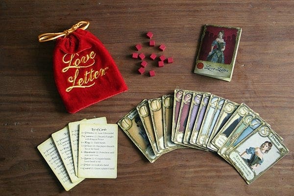 Love Letter 2 player board game