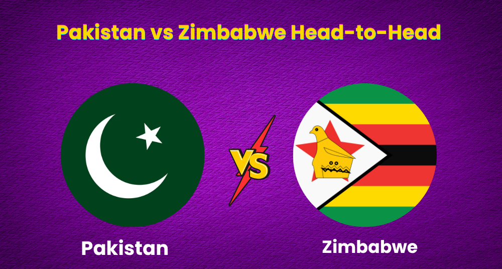 Pakistan vs Zimbabwe Head-to-Head Records: Rivalry& Historic Matches