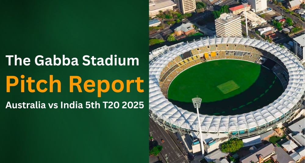 The Gabba Stadium Pitch Report Australia vs India 5th T20 2025