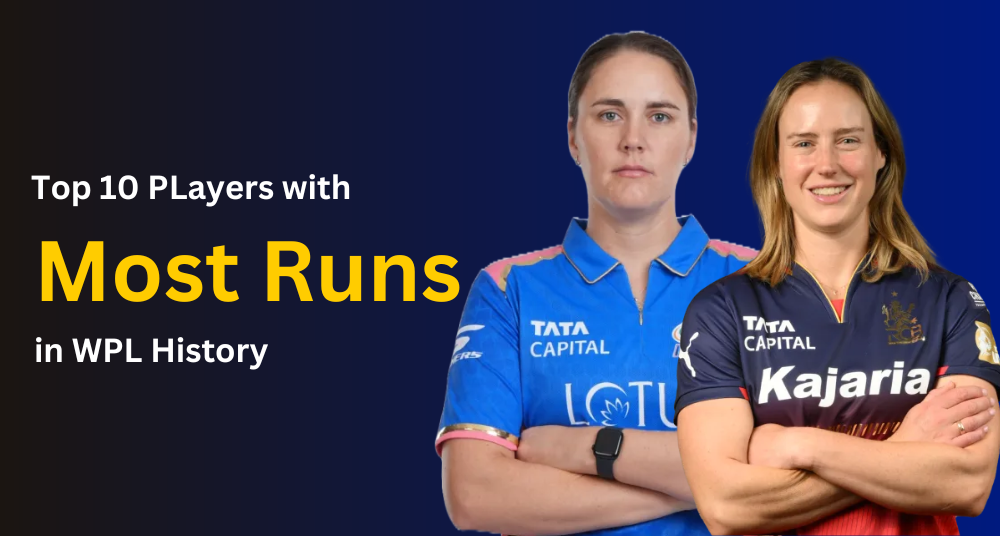 Top 10 PLayers with Most Runs in WPL History (1)