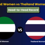 UAE Women vs Thailand Women Head-to-Head Record