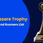 Vijay Hazare Trophy Winners and Runners List