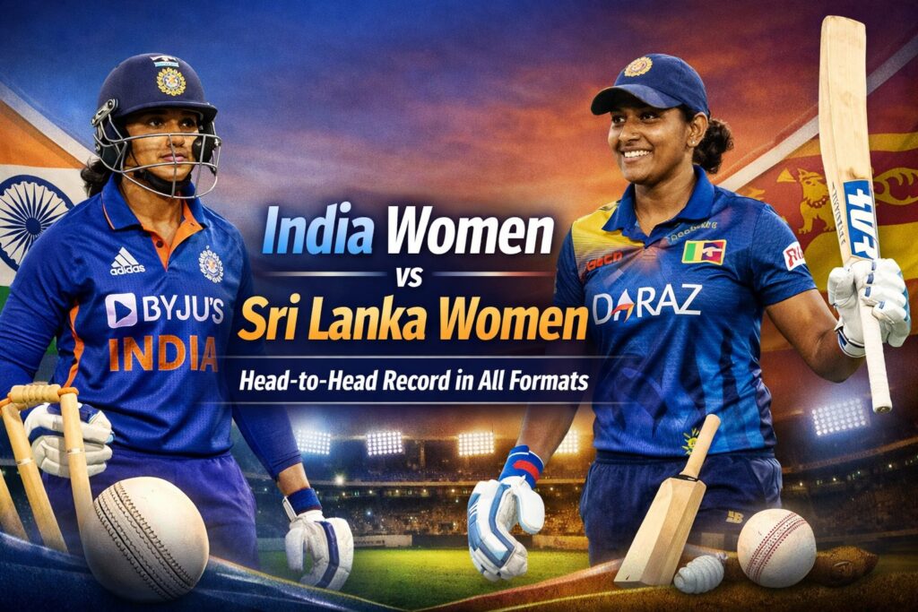 India Women vs Sri Lanka Women Head-to-Head Record in All Formats