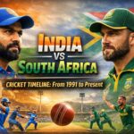 India vs South Africa National Cricket Team Timeline