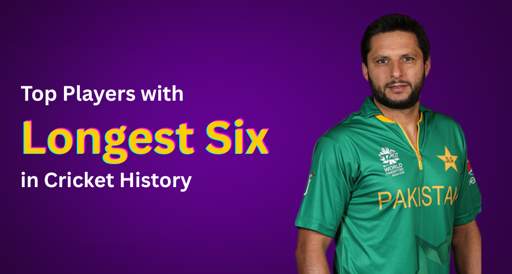 Top Players with Longest Six in Cricket History