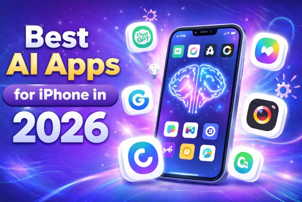 Best AI Apps for iPhone in 2026 Top Free & Paid AI Tools