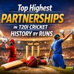 Highest Partnerships in T20 Cricket
