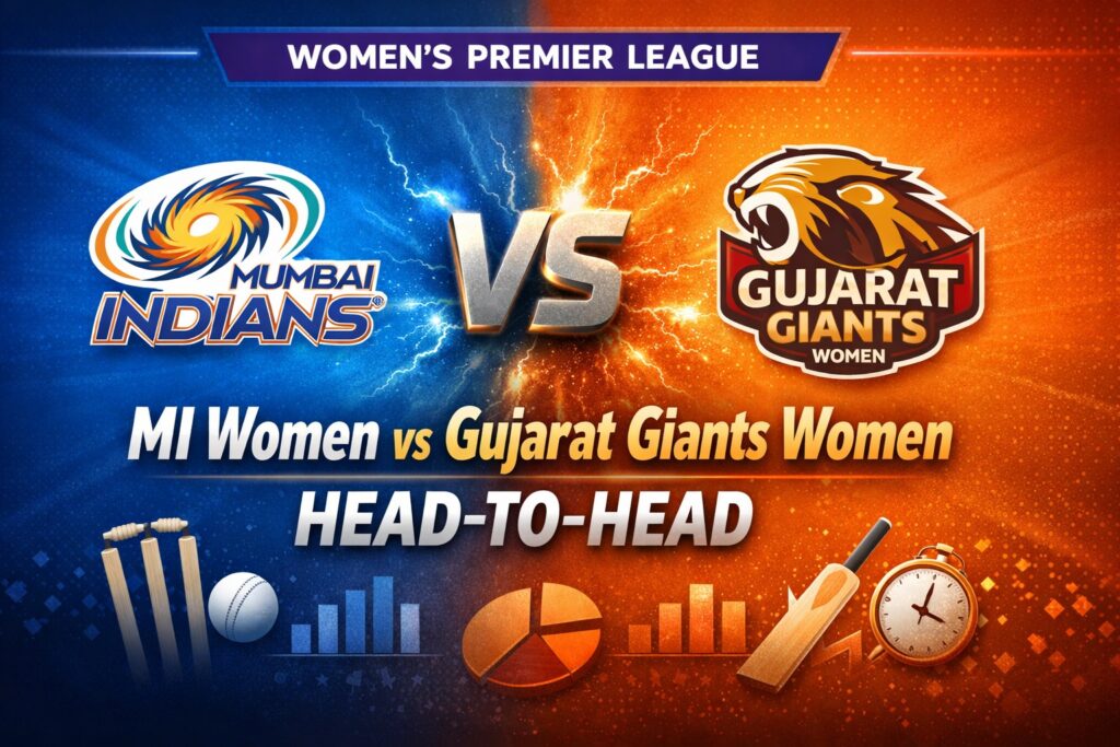 Mi Women VS GG Women Head To Head Record