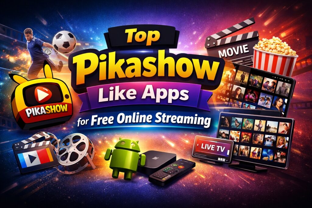 Top Pikashow Like Apps in 2026 for Movies, Live TV & Sports