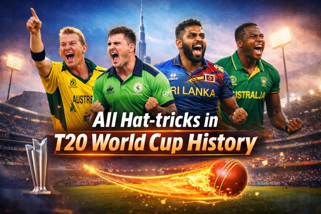 All Hat-tricks in T20 World Cup History