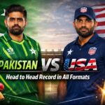 Pakistan vs USA Head to Head Record in All Formats